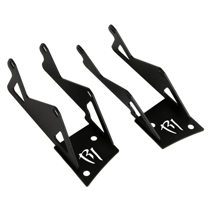 RIGID Jeep JK 07-17 D-Series Dual D-Series A-Pillar Mounts Kit