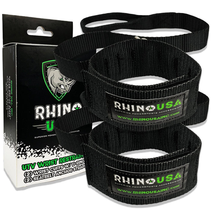 Rhino USA Off-Road Wrist Restraints | Pair | P/N RNO-RESTRAINTS