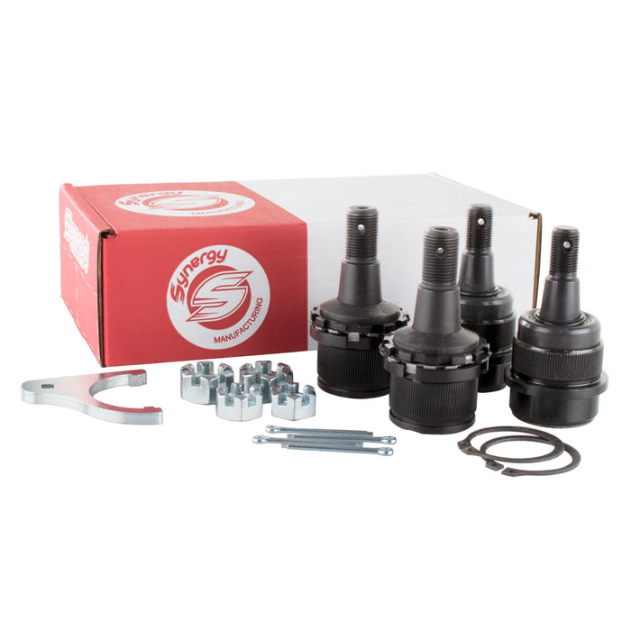Synergy Dodge Ram 03-13 1500 / 2500 / 3500 4X4 HD Knurled Adjustable Ball Joint Kit