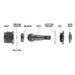 Synergy Dodge Ram 03-13 1500 / 2500 / 3500 4X4 HD Knurled Adjustable Ball Joint Kit, view 5