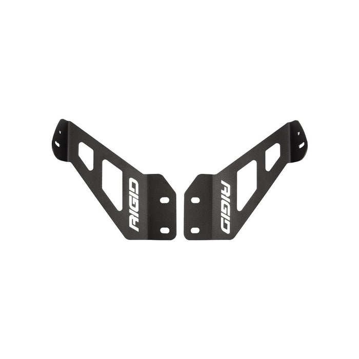RIGID Jeep Wrangler JL 18 Adapt Hood Mounts for Adapt 20 Inch