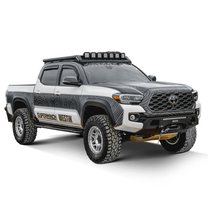 Westin XTS Rock Slider | Textured Black | Toyota Tacoma (2005-2023) | P/N 42-14205, view 7