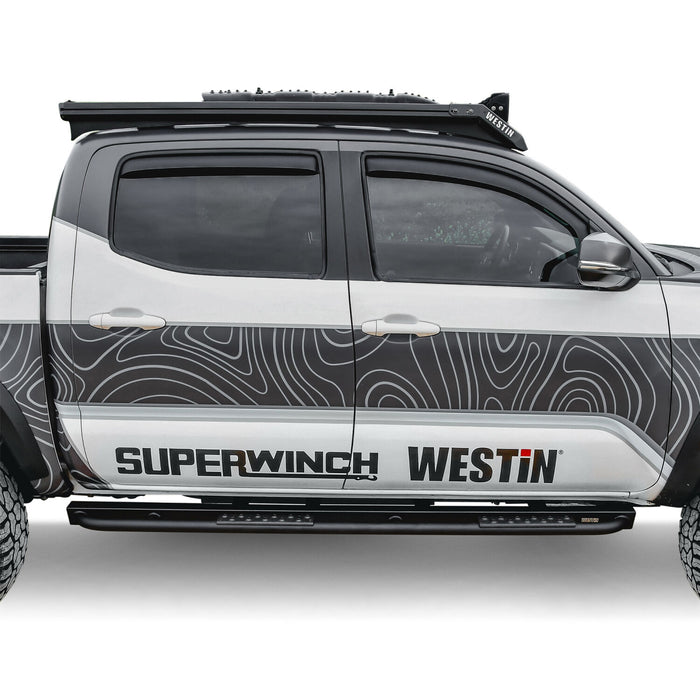Westin XTS Rock Slider | Textured Black | Toyota Tacoma (2005-2023) | P/N 42-14205, view 9