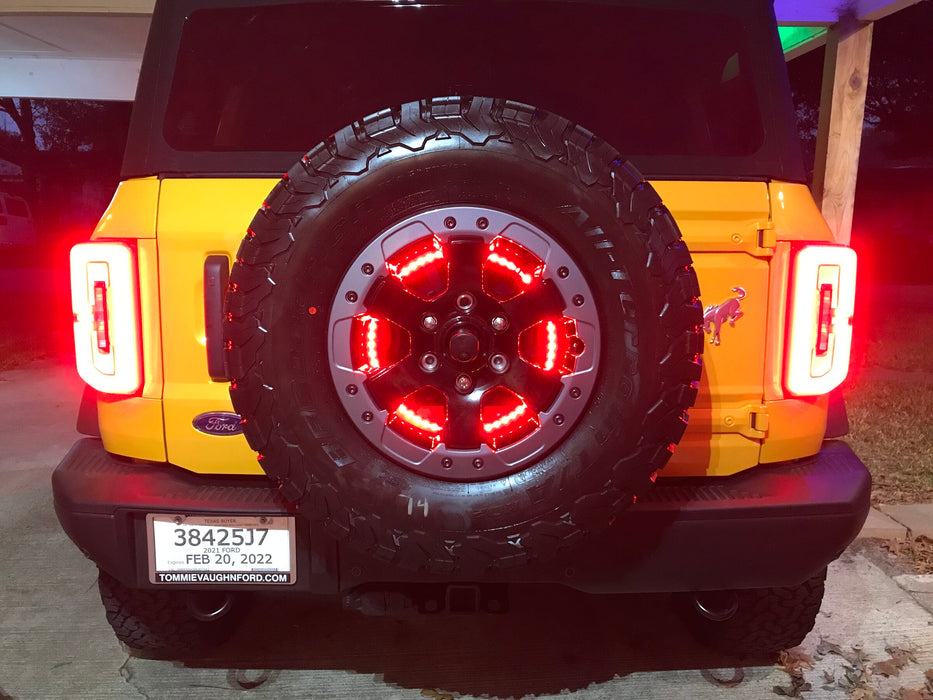 ORACLE LED Illuminated Wheel Ring 3rd Brake Light, Red, view 4