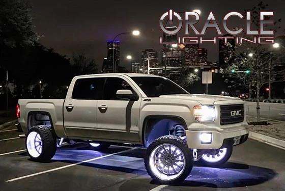 ORACLE LED Illuminated Wheel Rings, White, view 7