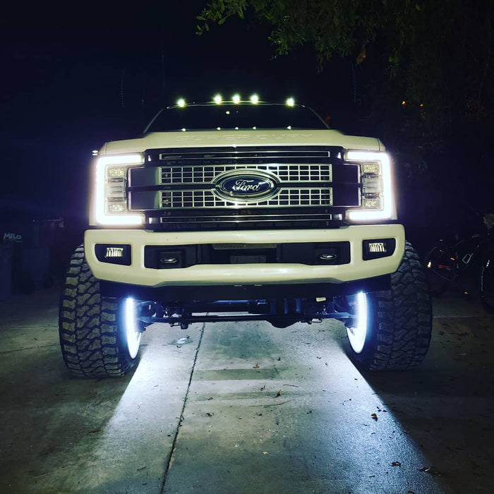ORACLE LED Illuminated Wheel Rings, White, view 5