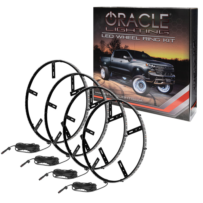 ORACLE Aqua LED Illuminated Wheel Rings