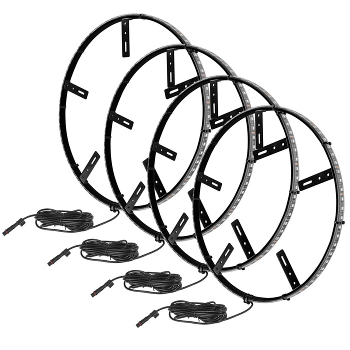 ORACLE Aqua LED Illuminated Wheel Rings