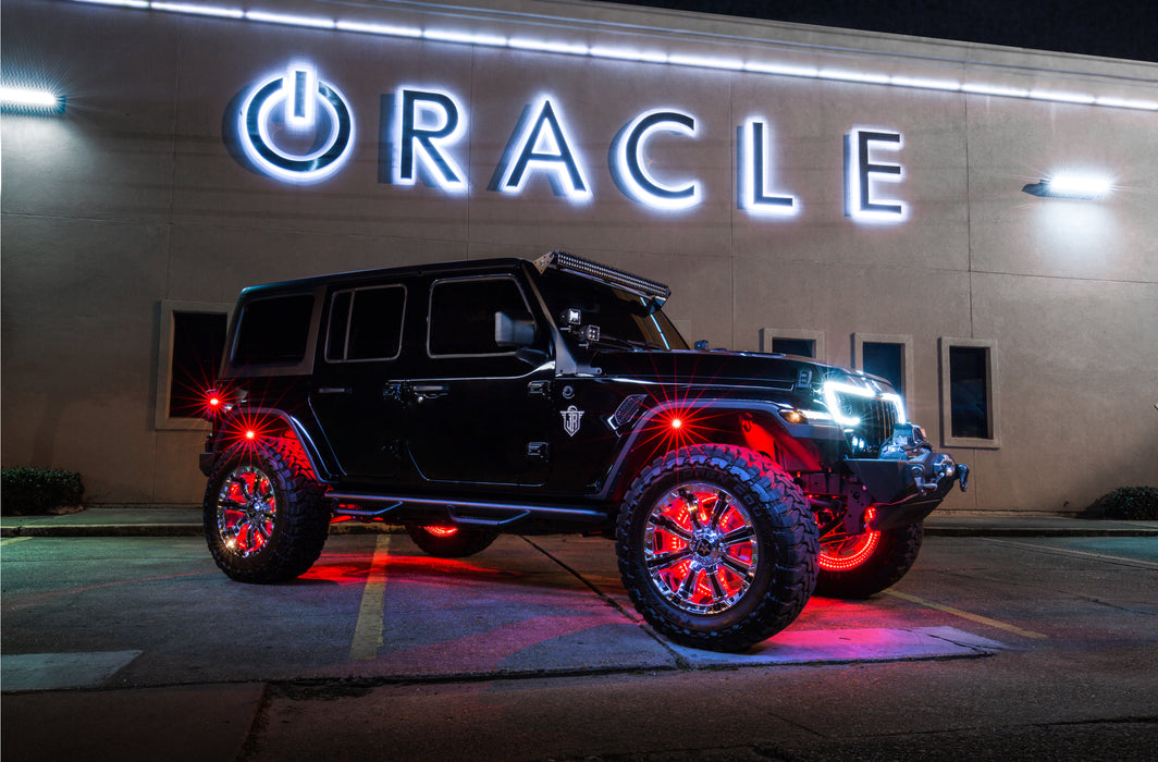ORACLE LED Illuminated Wheel Rings, Dynamic ColorSHIFT®, view 5