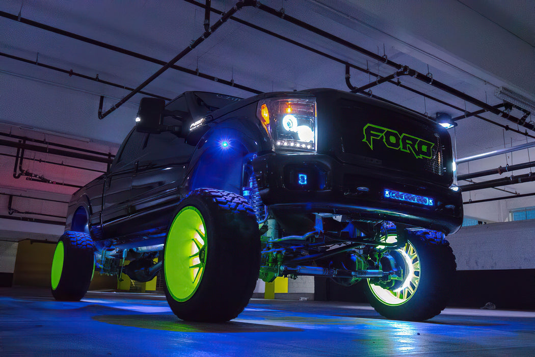 ORACLE LED Illuminated Wheel Rings, ColorSHIFT® with No Remote, view 7