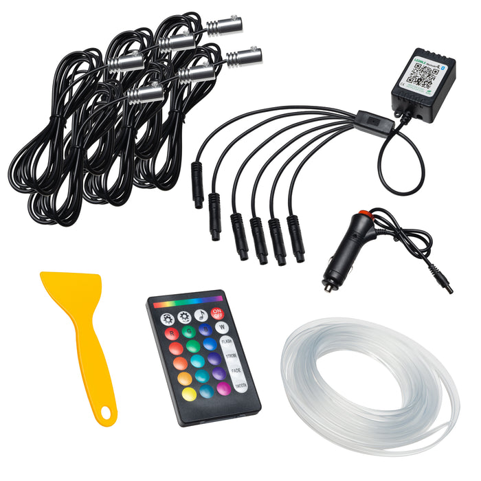 ORACLE Fiber Optic LED Interior Kit, ColorSHIFT® (6PCS)