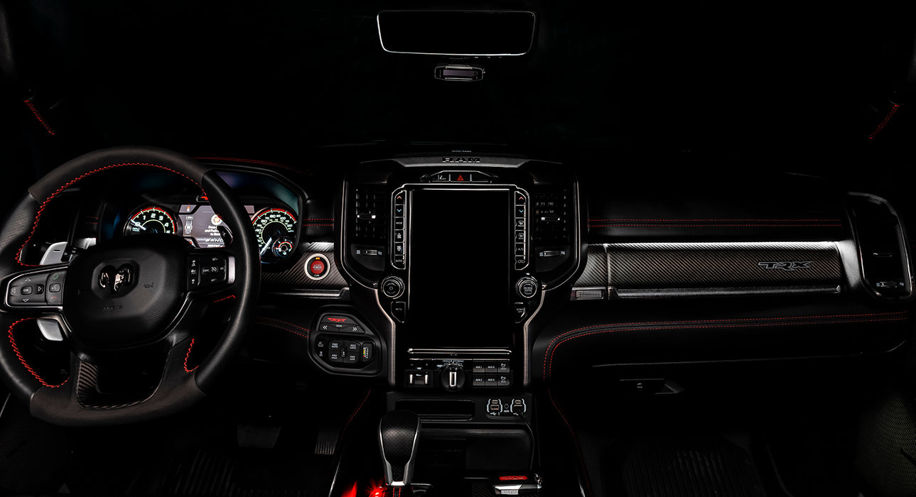 ORACLE Interior Ambient Lighting ColorSHIFT RGB Conversion Kit, RAM Dash (2019-2024), view 2