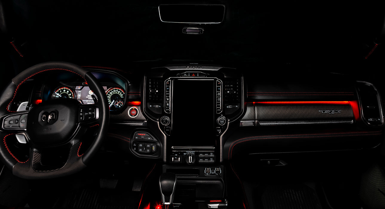 ORACLE Interior Ambient Lighting ColorSHIFT RGB Conversion Kit, RAM Dash (2019-2024), view 4