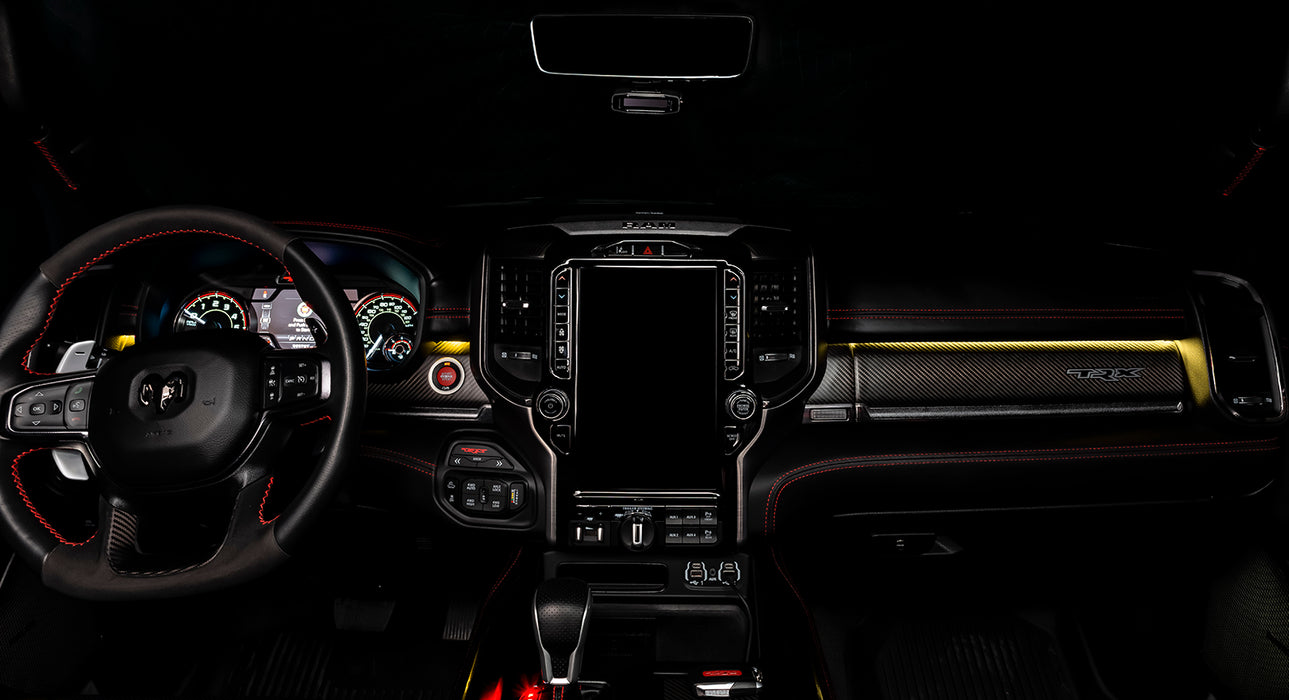 ORACLE Interior Ambient Lighting ColorSHIFT RGB Conversion Kit, RAM Dash (2019-2024), view 7