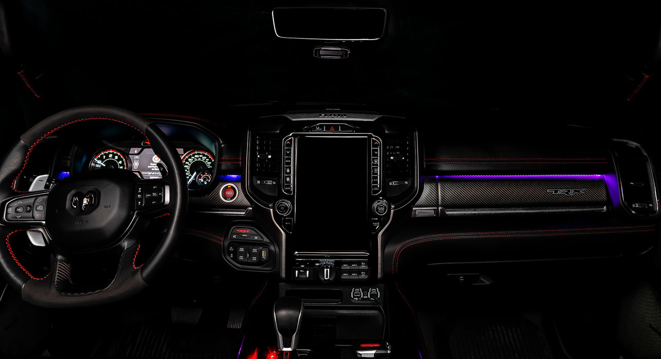 ORACLE Interior Ambient Lighting ColorSHIFT RGB Conversion Kit, RAM Dash (2019-2024), view 8