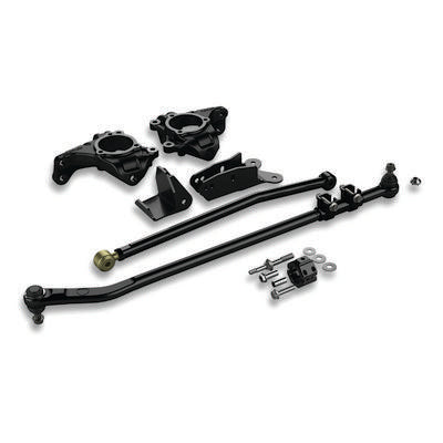 JK: Dana 30/44 High Steer System w/ HD Forged Drag Link Flip Kit (No Tie Rods)