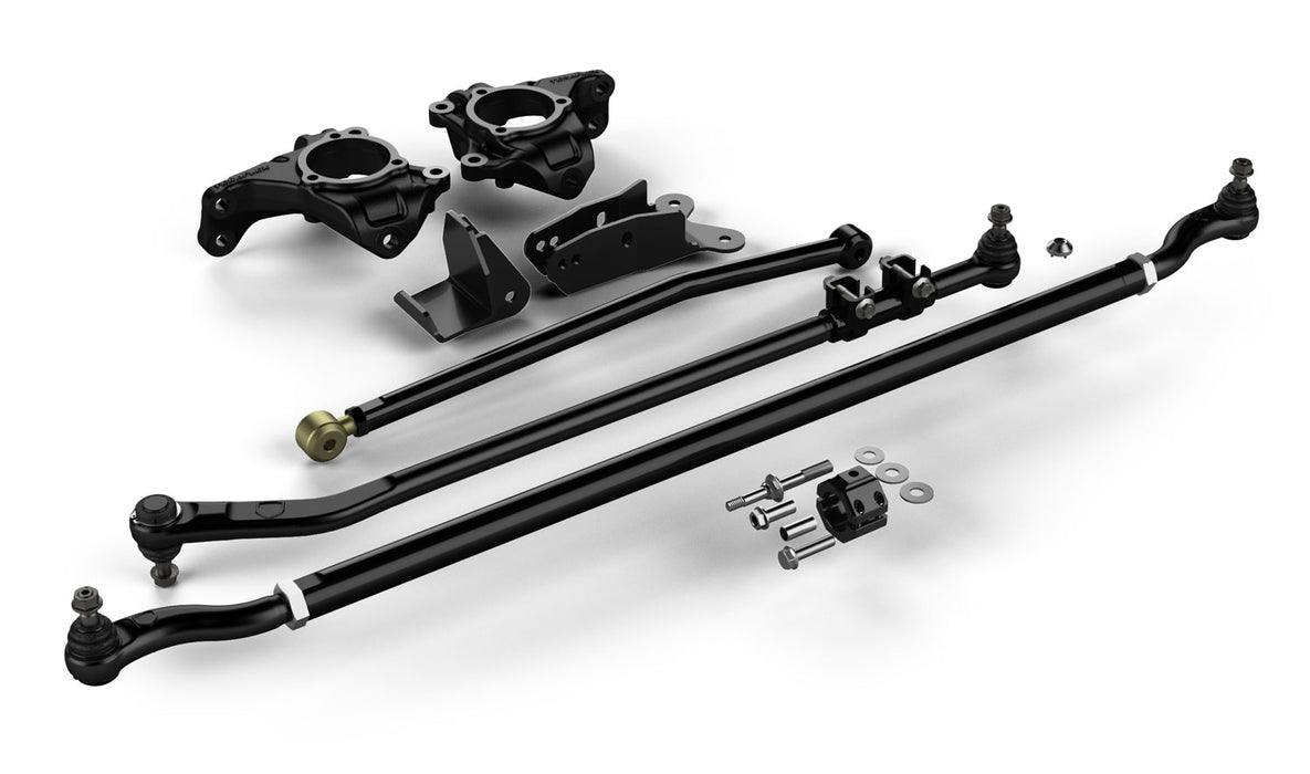 07-18 Wrangler JK Dana 30/44 High Steer System w/ HD Tie Rod Kit & HD Drag Link Flip Kit TeraFlex