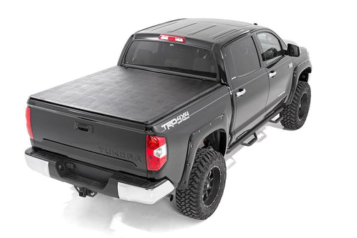 Rough Country Soft Tri-Fold Bed Cover, 5'7" Bed, Toyota Tundra 2WD/4WD (2007-2025), view 2