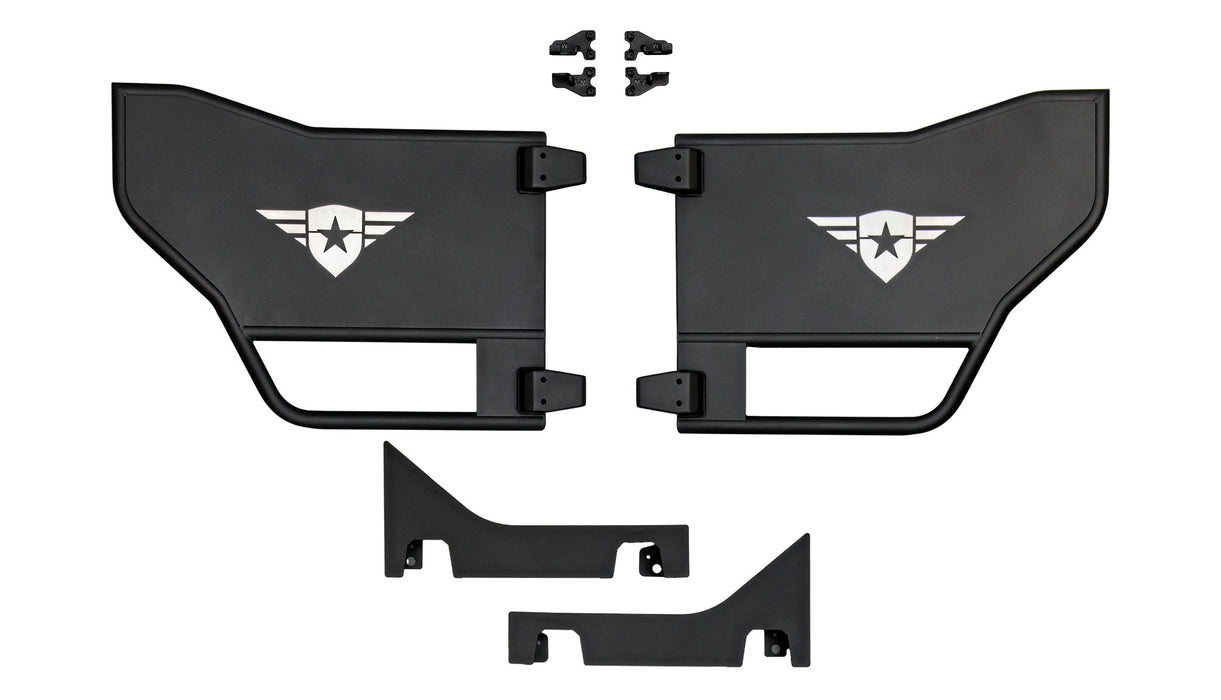 Combat Off Road Tube Doors - Rear Pair | Ford Bronco (21-26) | P/N 45-1049