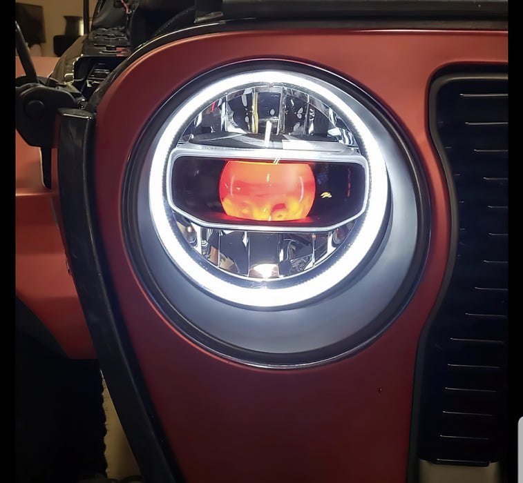 ORACLE ColorSHIFT® Projector Illumination Kit, Jeep Wrangler JL/Gladiator JT (2018+), view 3