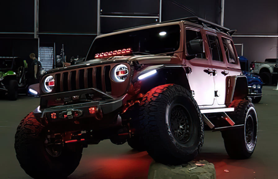 ORACLE ColorSHIFT® Projector Illumination Kit, Jeep Wrangler JL/Gladiator JT (2018+), view 5