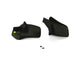 Molded Splash Guards, Front, Black, Set of 2