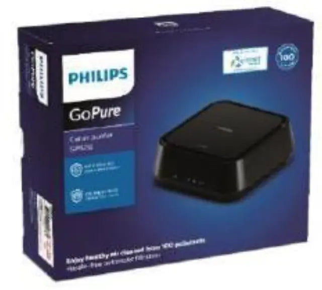 Vehicle Air Purifier with HEPA Filter, 12V Plug-In