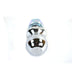 Trailer Hitch Ball, 2 in Ball, 1 in Shank, Chrome