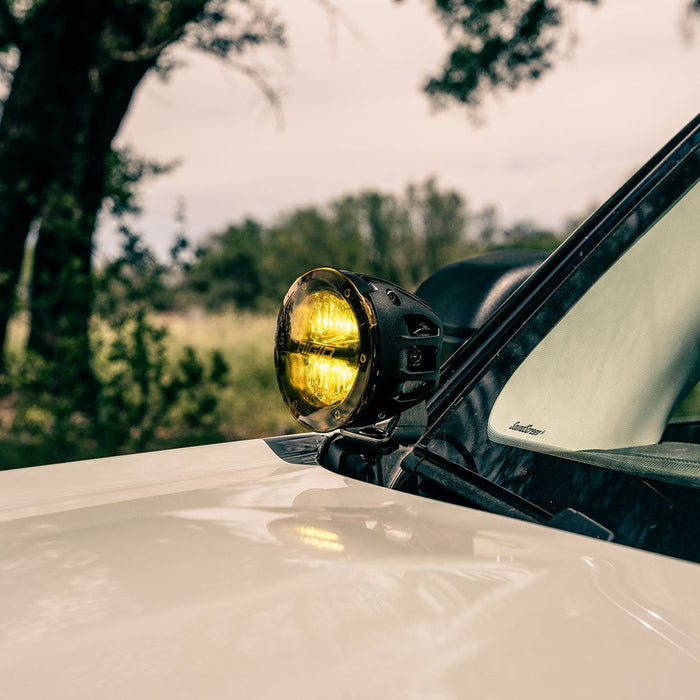 RIGID Ford Bronco Sport (21+) 360-Series 4 Inch Drive A-Pillar Light Kit | Black