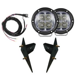 RIGID Land Cruiser/GX550 (24+) 360-Series Spot A-Pillar Kit | Toyota/Lexus Land Cruiser 250/ Gx 550 (2024+)