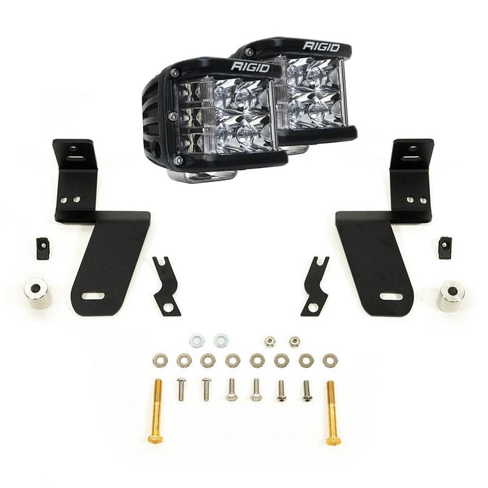 RIGID Chevy Silverado 1500 19-27 D-SS Spot A-Pillar Kit | White | Chevrolet Silverado 1500 (2019-2027)