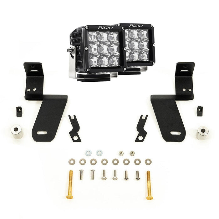 RIGID Chevy Silverado 1500 19-27 D-XL Spot A-Pillar Kit | White | Chevrolet Silverado 1500 (2019-2027)