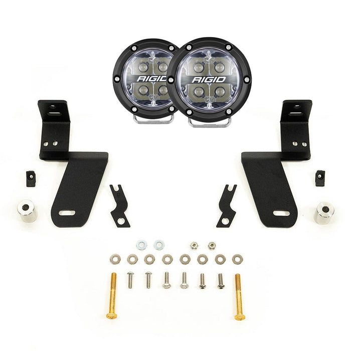 RIGID Chevy Silverado 1500 19-27 360-Series Spot A-Pillar Kit | White | Chevrolet Silverado 1500 (2019-2027)