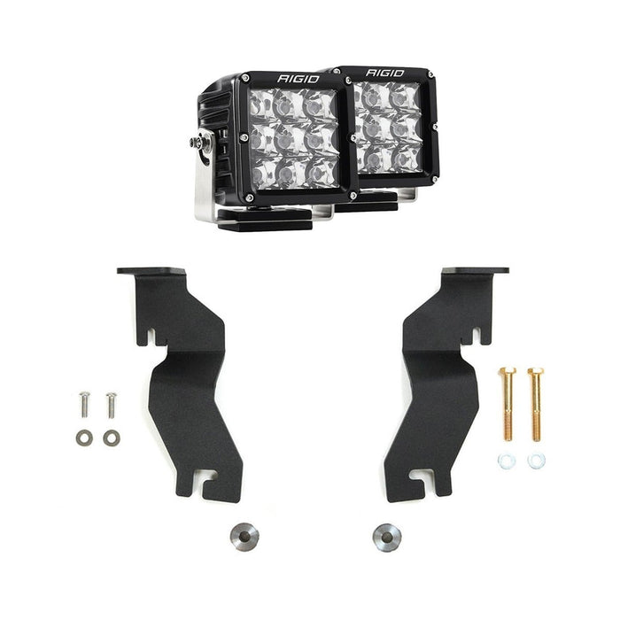 RIGID Chevy/GMC Yukon/Tahoe/Suburban 21-25 D-XL Spot A-Pillar Kit | White | Chevrolet / Gmc Yukon / Tahoe (2021-2025)