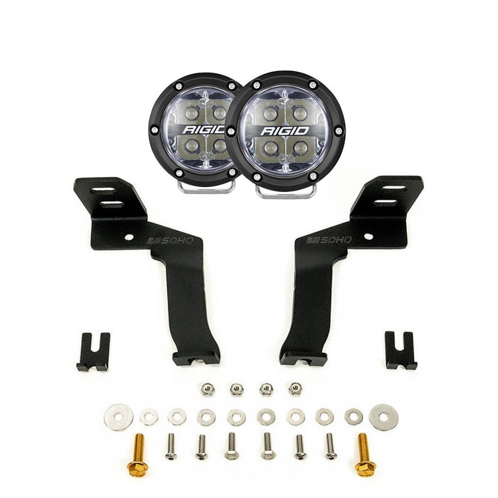 RIGID Ford F-150 21-27 360-Series Spot A-Pillar Kit | White