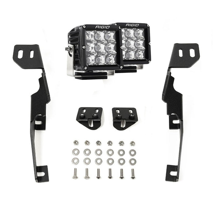 RIGID Ford Super Duty 23-27 D-XL Spot A-Pillar Kit | White
