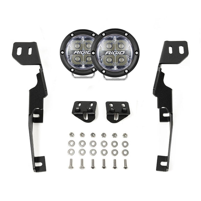 RIGID Ford Super Duty 23-27 360-Series Spot A-Pillar Kit | White