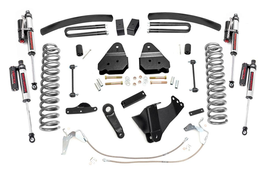 Rough Country 4.5 Inch Lift Kit - W/O Overloads - Vertex | Ford F-250/F-350 Super Duty (08-10)