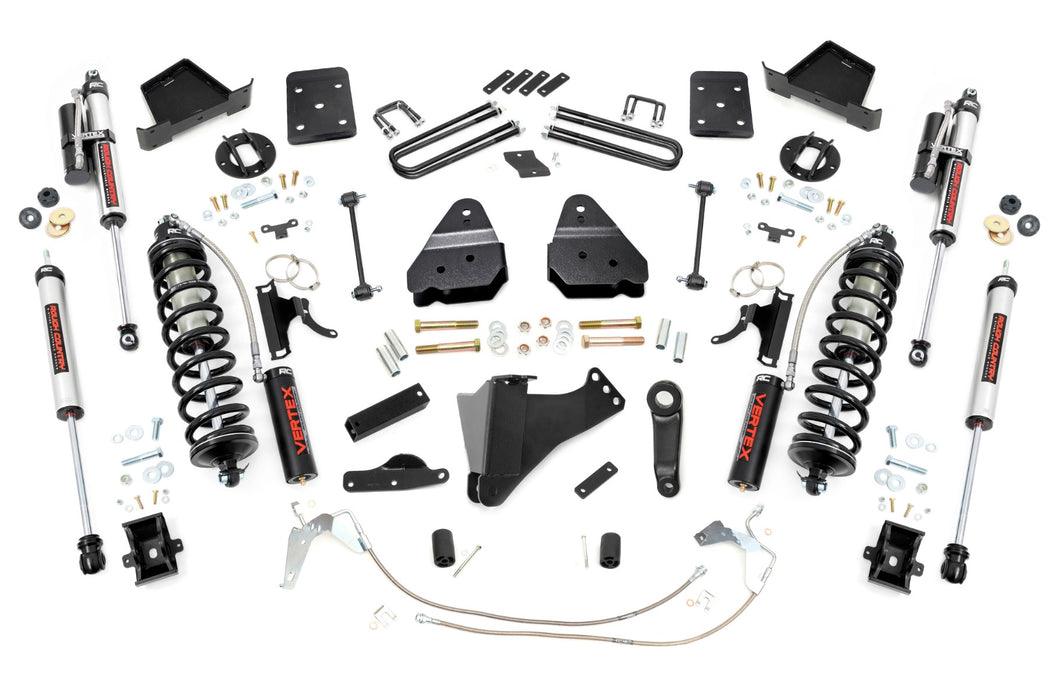 Rough Country 4.5 Inch Lift Kit, W/O Overloads, C/O Vertex, Ford F-250/F-350 Super Duty (2008-2010)