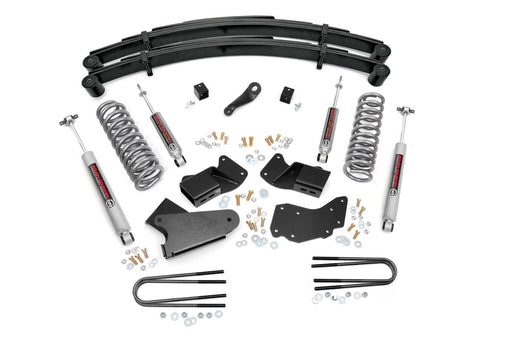 Rough Country 4 Inch Lift Kit, Rear Springs, Ford Bronco II 4WD (1984-1990)