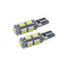 ORACLE T10 9 LED 3 Chip SMD Bulbs (Pair), Cool White