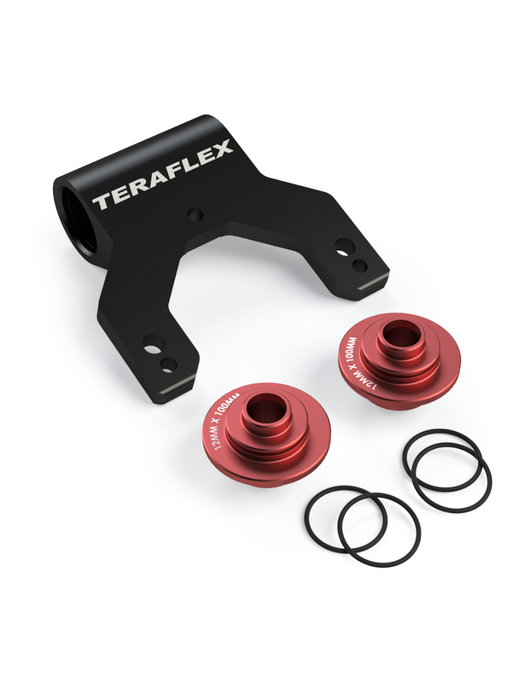 TeraFlex Uinta Bike Mount complete w/Mount Bracket and Spacers | Jeep Gladiator JT (2020-2025)