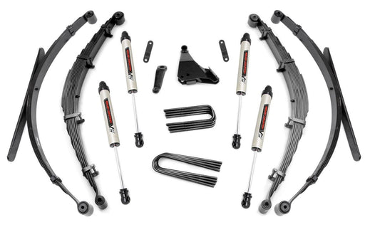 Rough Country 6 Inch Lift Kit, Rear Springs, V2, Ford F-250/F-350 Super Duty 4WD (1999-2004)