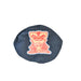 Spare Tire Cover, Tiki Bob Logo on Black Denim