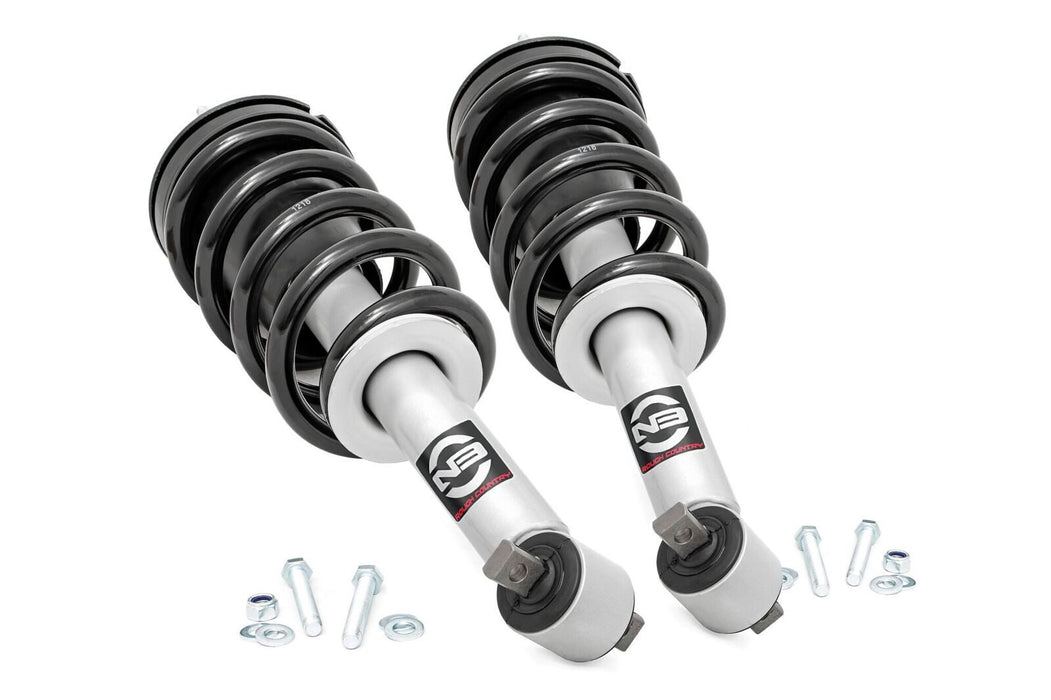 Rough Country N3 Leveling Struts - 2 Inch - Loaded Strut | Chevy/GMC 1500 Truck &amp; SUV (07-14)