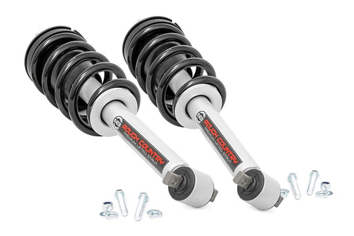 Rough Country Loaded Strut Pair, 5 Inch, Chevy/GMC 1500 2WD/4WD (2014-2018 & Classic)
