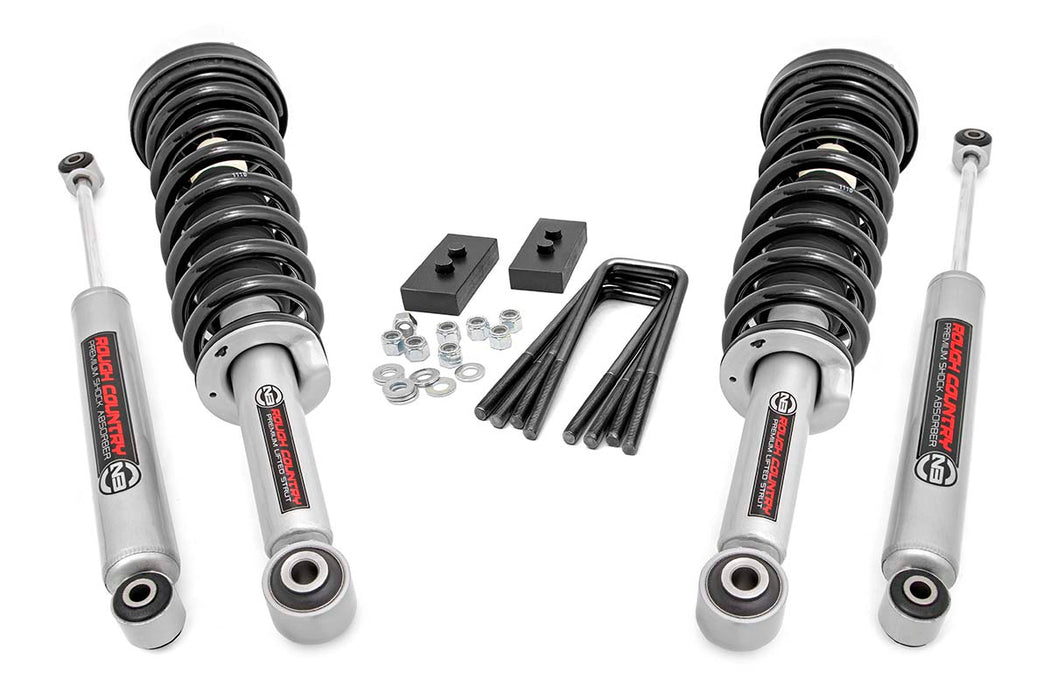 Rough Country 2 Inch Lift Kit - N3 Struts/N3 | Ford F-150 4WD (2009-2013)