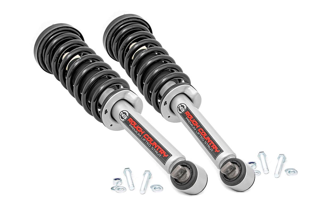 Rough Country N3 Leveling Struts - 2 Inch - Loaded Strut | Ford Ranger 4WD (2019-2023)
