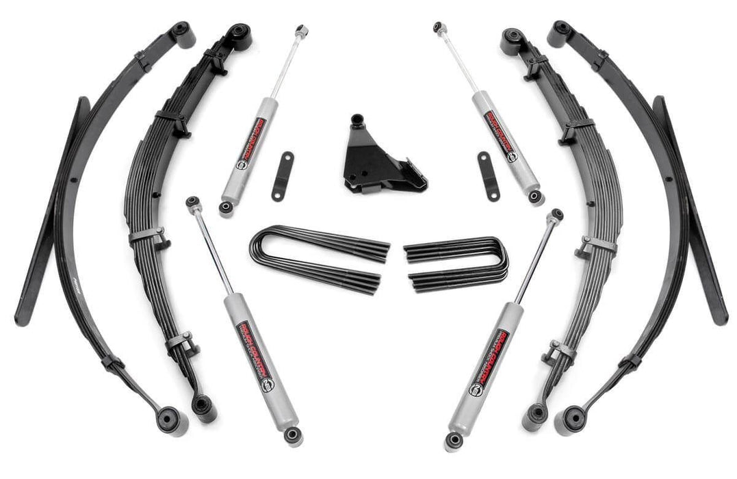 Rough Country 4 Inch Lift Kit - Rear Springs | Ford F-250/F-350 Super Duty 4WD (1999-2004)