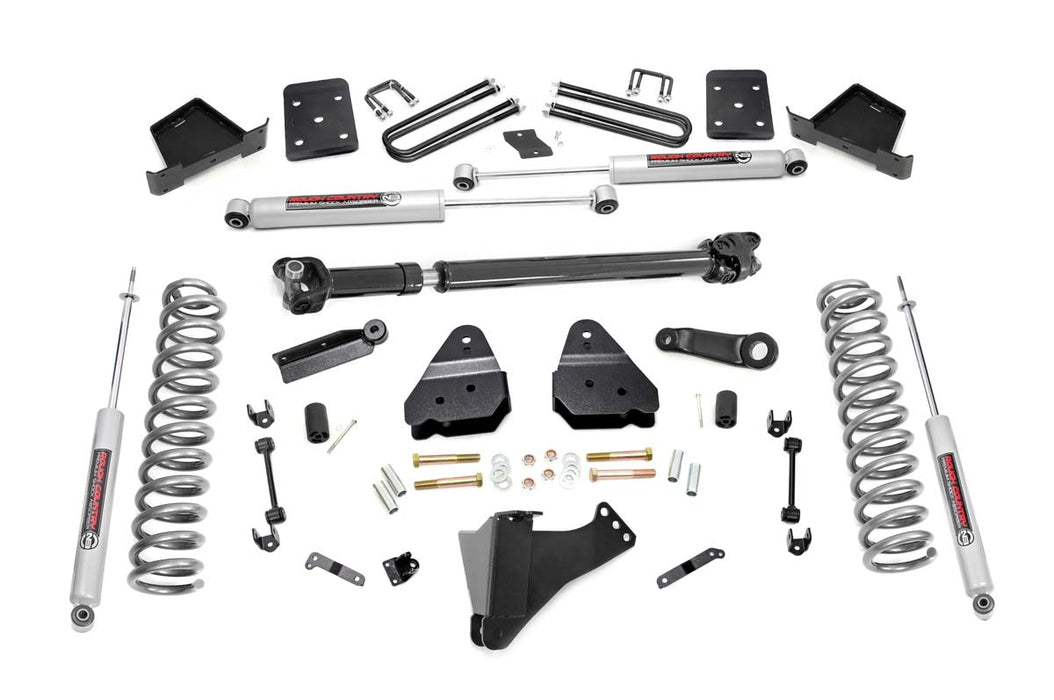 Rough Country 6 Inch Lift Kit - Diesel - No OVLD - D/S | Ford F-250/F-350 Super Duty (17-22)